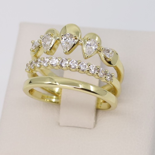 Inel placat cu aur 14K Model NX706 - Xuping