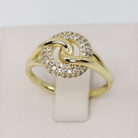 Inel placat cu aur 14K Model IN014 - Xuping