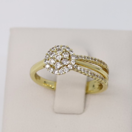 Inel placat cu aur 14K Model IN029 - Xuping
