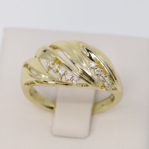 Inel placat cu aur 14K Model IN026 - Xuping