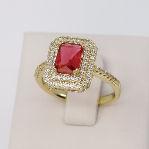 Inel placat cu aur 14K Model IN020 - Xuping