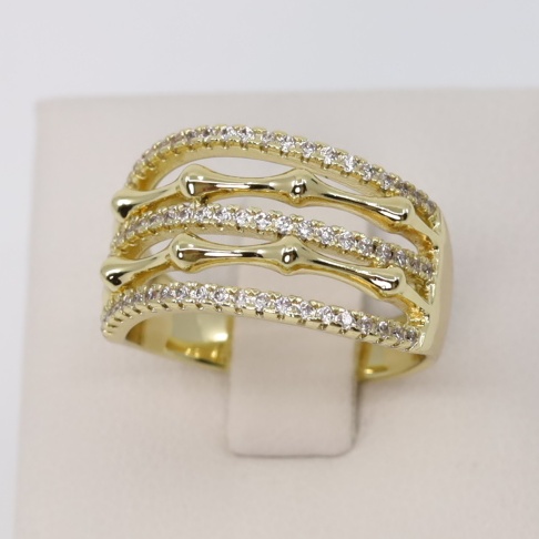 Inel placat cu aur 14K Model IN011 - Xuping