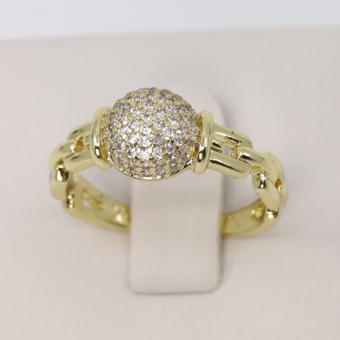 Inel placat cu aur 14K Model IN003 - Xuping