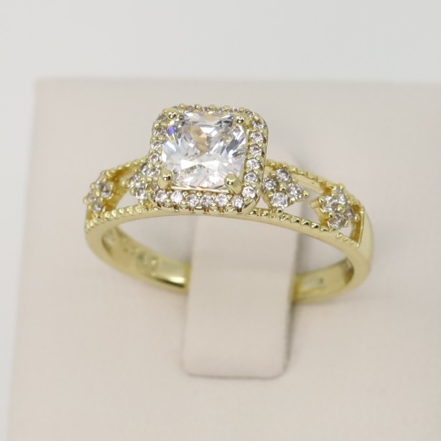 Inel placat cu aur 14K Model IN012 - Xuping