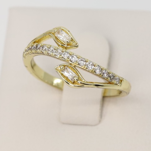 Inel placat cu aur 14K Model IN002 - Xuping