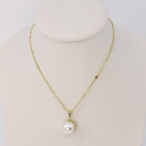 Lant cu pandativ placat cu aur 14K Model LD224 – 60 cm