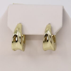 Cercei placati cu aur model CA797 - dimensiune 1,7 cm