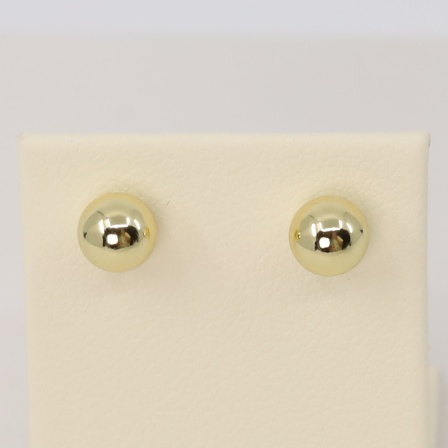 Cercei placati cu aur model CA714 - dimensiune 0,3 cm